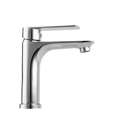 Factory Wholesale Chrome Brass Basin Faucet Single Handle Basin Mixer Tap For Bathroom