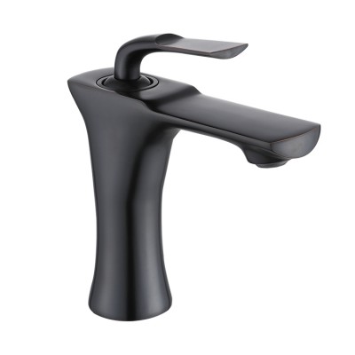 Black Plating Brass Mixer Basin Faucet Hot and Cold Mixer Washing Faucet Taps For Bathroom