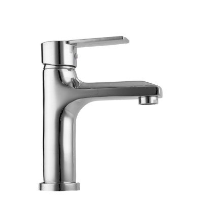 Wholesale Factory Single Handle Basin Faucet Brass Chrome Plating Basin Tap For Bathroom