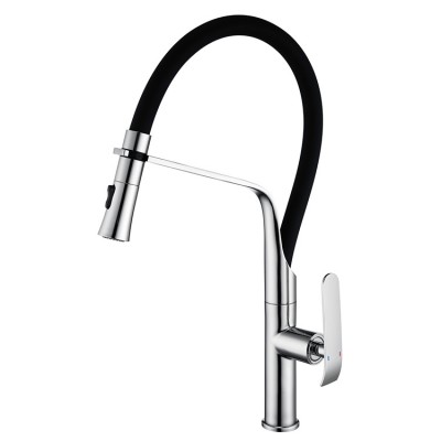 High Quality Brass Material Tap Single Handle Kitchen Faucet For Home Use