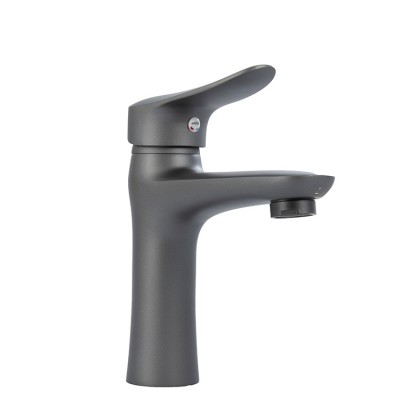 New Design High Quality Basin Faucet Brass Gun Gray Basin Tap Wash Basin Mixer With Bathroom